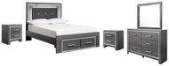Lodanna Bedroom Set - Unclaimed Freight North (Aitkin, MN)