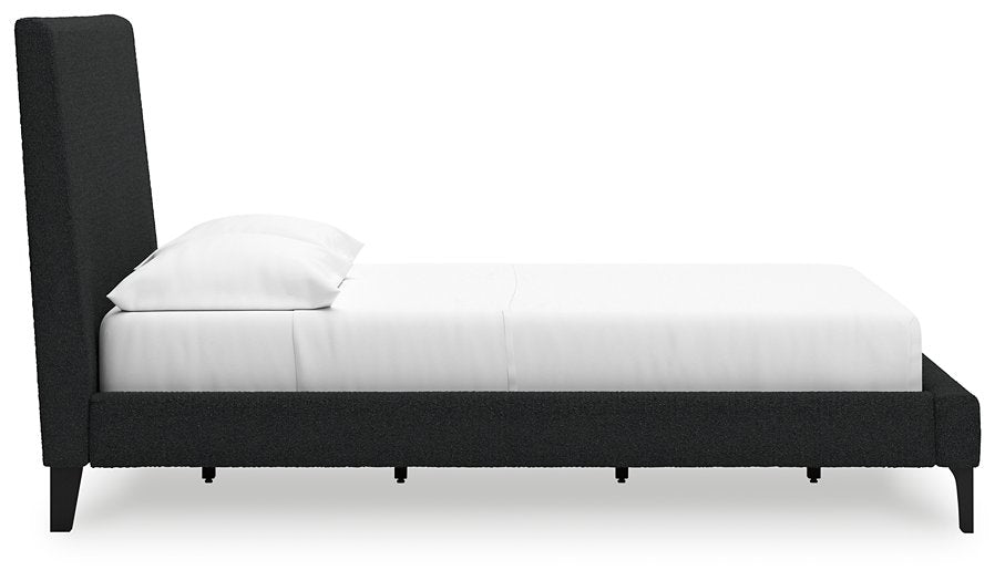 Cadmori Upholstered Bed with Roll Slats