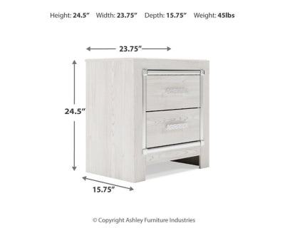 Altyra Nightstand - Unclaimed Freight North (Aitkin, MN)