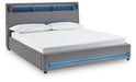 Verishaw Upholstered Bed - Unclaimed Freight North (Aitkin, MN)