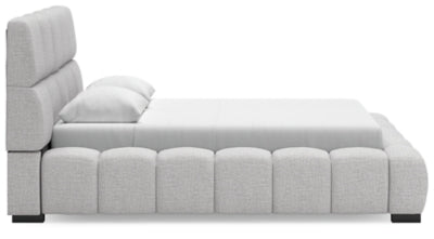 Grendusk Upholstered Bed - Unclaimed Freight North (Aitkin, MN)