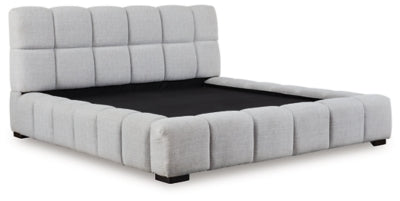 Grendusk Upholstered Bed - Unclaimed Freight North (Aitkin, MN)