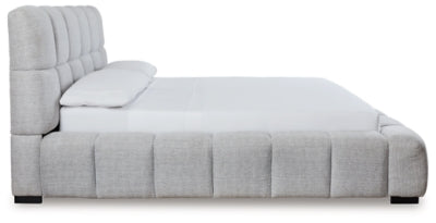 Grendusk Upholstered Bed - Unclaimed Freight North (Aitkin, MN)