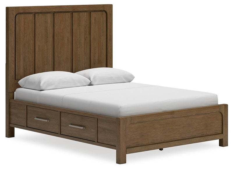 Cabalynn Bed with Storage - Unclaimed Freight North (Aitkin, MN)
