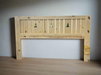 Pine Headboard king - Unclaimed Freight North (Aitkin, MN)