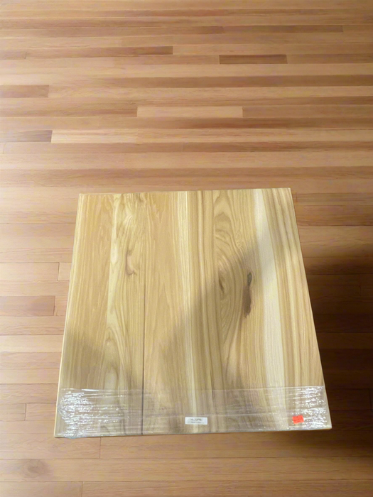 Hickory Log End Table - Unclaimed Freight North (Aitkin, MN)