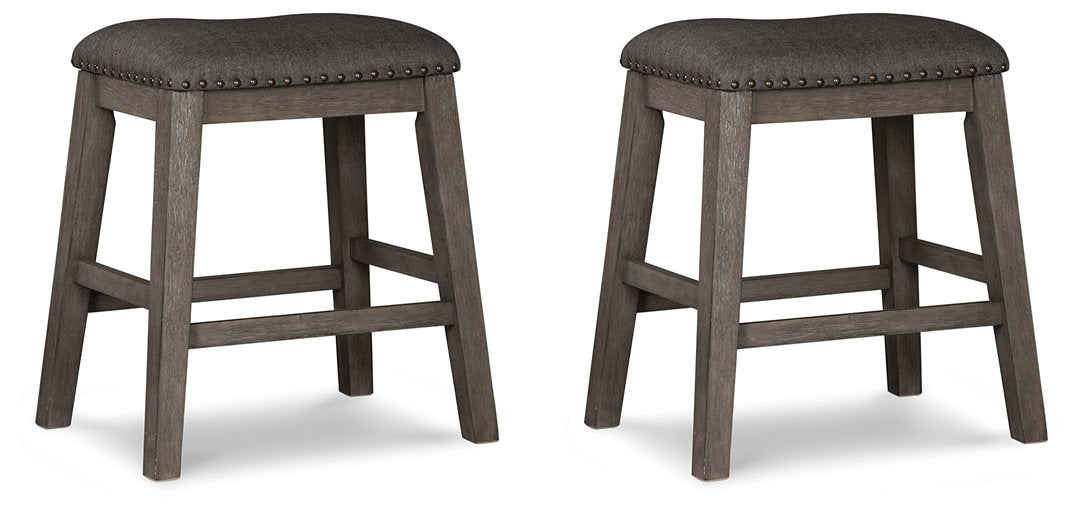 Caitbrook Counter Height Upholstered Bar Stool - Unclaimed Freight North (Aitkin, MN)