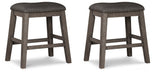 Caitbrook Counter Height Upholstered Bar Stool - Unclaimed Freight North (Aitkin, MN)