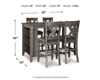 Caitbrook Counter Height Dining Package - Unclaimed Freight North (Aitkin, MN)