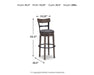 Caitbrook Bar Height Bar Stool - Unclaimed Freight North (Aitkin, MN)