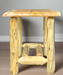 Rustic Cedar End Table - Unclaimed Freight North (Aitkin, MN)