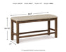 Moriville Counter Height Dining Set - Unclaimed Freight North (Aitkin, MN)