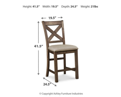 Moriville Counter Height Dining Set - Unclaimed Freight North (Aitkin, MN)