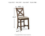 Moriville Counter Height Dining Set - Unclaimed Freight North (Aitkin, MN)
