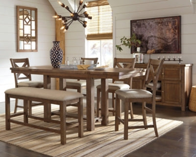Moriville Counter Height Dining Set - Unclaimed Freight North (Aitkin, MN)