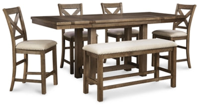 Moriville Counter Height Dining Set - Unclaimed Freight North (Aitkin, MN)