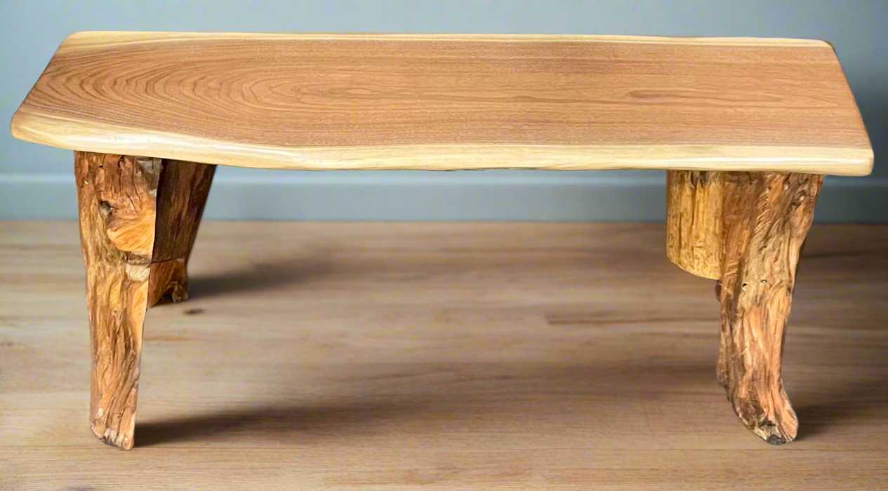 Black Walnut Bench - Unclaimed Freight North (Aitkin, MN)