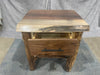 Black Walnut & Aspen Nightstand - Unclaimed Freight North (Aitkin, MN)