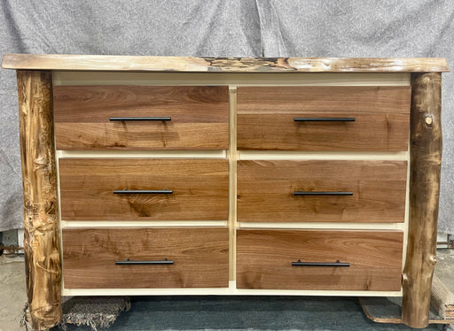 Black Walnut & Aspen dresser - Unclaimed Freight North (Aitkin, MN)