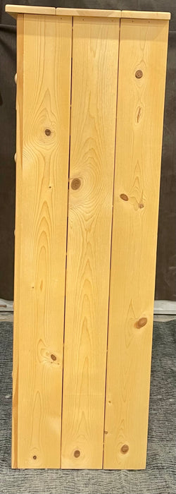 5 drawer pine chest W/O cutout