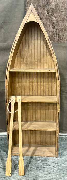 Pine Boat Bookcase