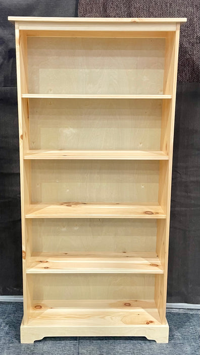 3’x 6’ Pine Bookcase