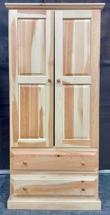 Pine 2 Door Wardrobe