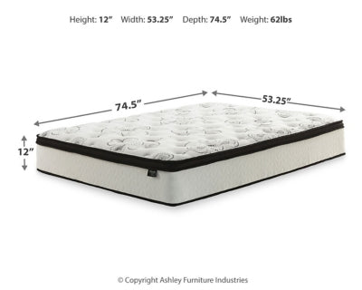 Chime 12 Inch Hybrid Mattress in a Box - Unclaimed Freight North (Aitkin, MN)