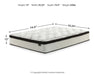 Chime 12 Inch Hybrid Mattress in a Box - Unclaimed Freight North (Aitkin, MN)