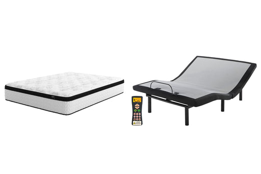 Chime 12 Inch California King Hybrid Mattress Package - Unclaimed Freight North (Aitkin, MN)