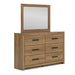 Broachmyn Dresser and Mirror - Unclaimed Freight North (Aitkin, MN)