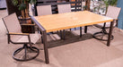 Carmel Highlands Outdoor Dining Table - Unclaimed Freight North (Aitkin, MN)