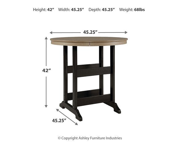 Fairen Trail Bar Table - Unclaimed Freight North (Aitkin, MN)