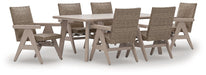 Cliff Trails Outdoor Dining Set - Unclaimed Freight North (Aitkin, MN)