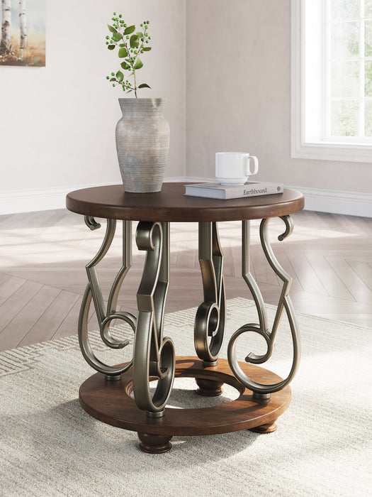 Frallyn End Table - Unclaimed Freight North (Aitkin, MN)