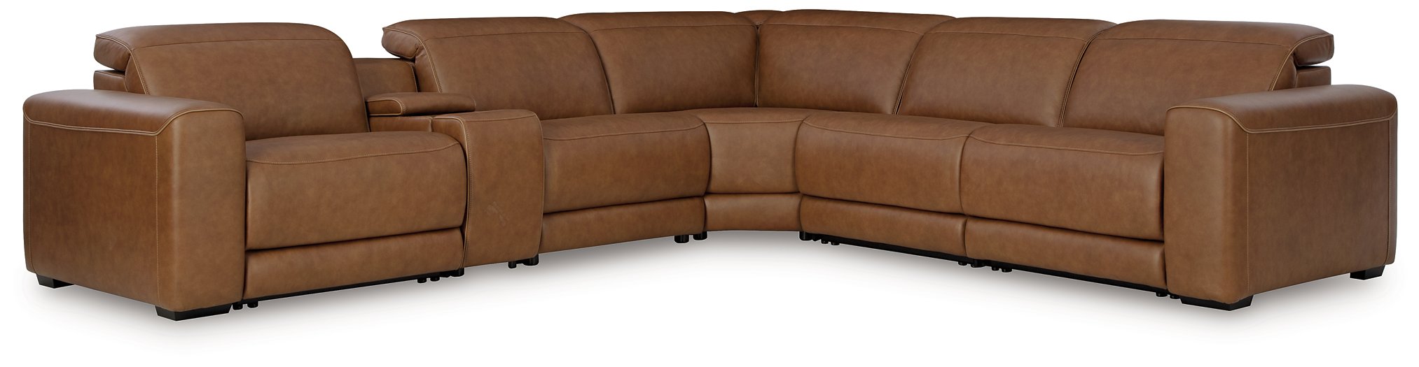 Magic Man 5-Piece Power Reclining Sectional - Unclaimed Freight North (Aitkin, MN)