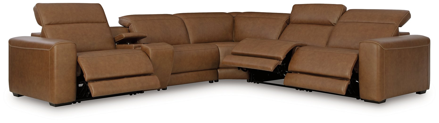 Magic Man 5-Piece Power Reclining Sectional - Unclaimed Freight North (Aitkin, MN)
