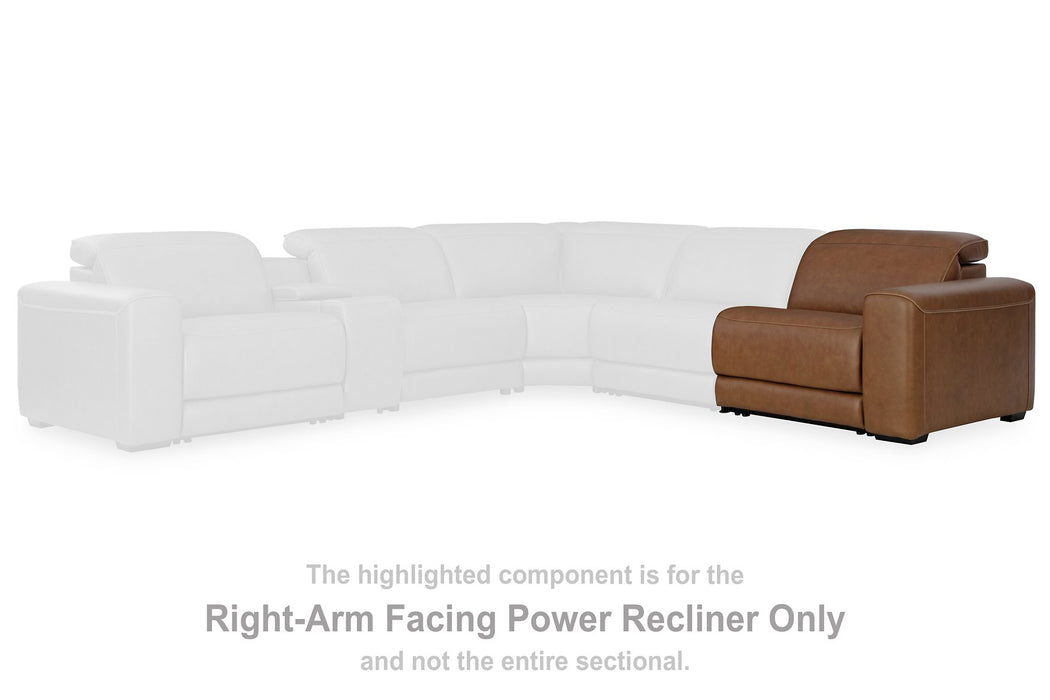 Magic Man 5-Piece Power Reclining Sectional - Unclaimed Freight North (Aitkin, MN)