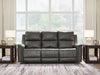 Bleckley Power Reclining Sofa - Unclaimed Freight North (Aitkin, MN)