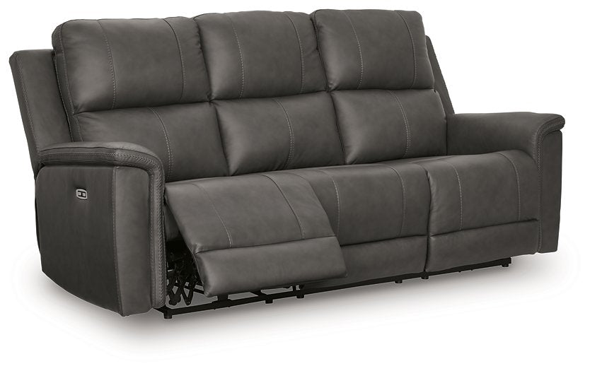 Bleckley Power Reclining Sofa - Unclaimed Freight North (Aitkin, MN)
