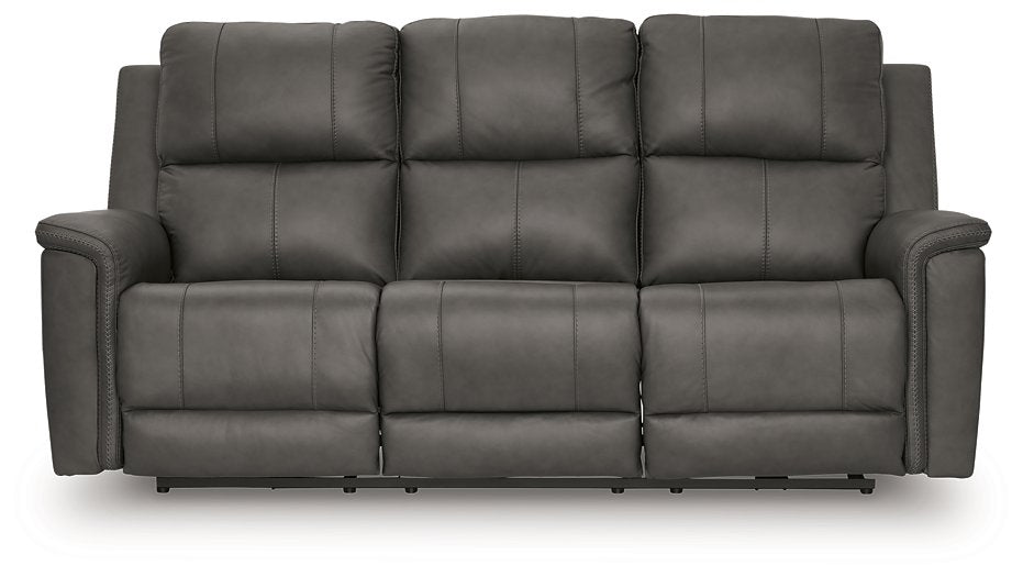 Bleckley Power Reclining Sofa - Unclaimed Freight North (Aitkin, MN)