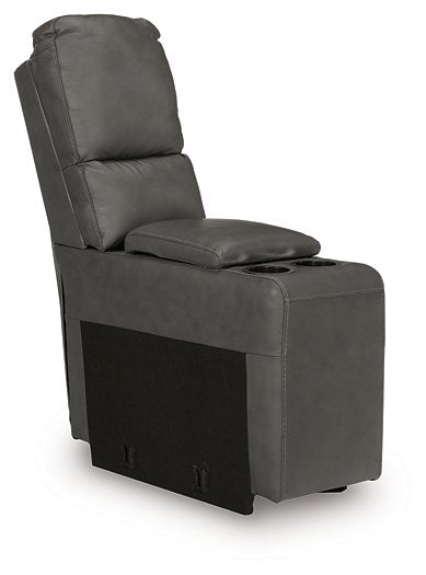 Bleckley Power Reclining Sectional - Unclaimed Freight North (Aitkin, MN)