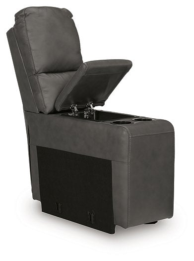 Bleckley Power Reclining Sectional - Unclaimed Freight North (Aitkin, MN)