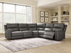Bleckley Power Reclining Sectional - Unclaimed Freight North (Aitkin, MN)