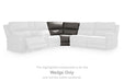 Bleckley Power Reclining Sectional - Unclaimed Freight North (Aitkin, MN)