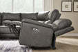 Bleckley Power Reclining Sectional - Unclaimed Freight North (Aitkin, MN)