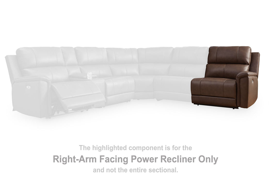 Bleckley Power Reclining Sectional - Unclaimed Freight North (Aitkin, MN)