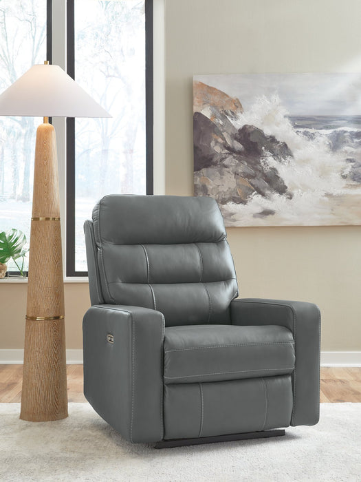 Pennacle Pier Power Recliner - Unclaimed Freight North (Aitkin, MN)