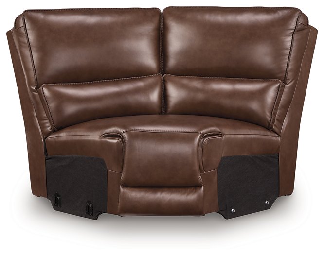 DeepWakes Power Reclining Sectional with Chaise - Unclaimed Freight North (Aitkin, MN)