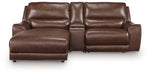 DeepWakes Power Reclining Sectional with Chaise - Unclaimed Freight North (Aitkin, MN)